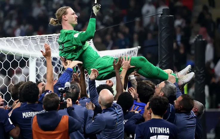 Матвей Сафонов выиграл для "ПСЖ" Межконтинентальный кубок. Фото: соцсети