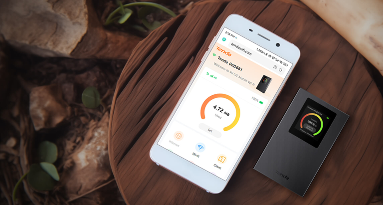 Tenda 4G185 v3.0 мобильный беспроводной роутер 4G LTE. Совместим с SIM-картами более 4000 операторов по всему миру. Порт зарядки: USB-C. Слот для SIM-карты: Nano (4FF). Емкость аккумулятора: 2100 мА·ч.