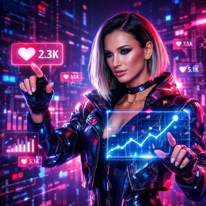 Натуральную фотку Ольги брать не стал, а ИИ увидел её так. Не очень похоже.