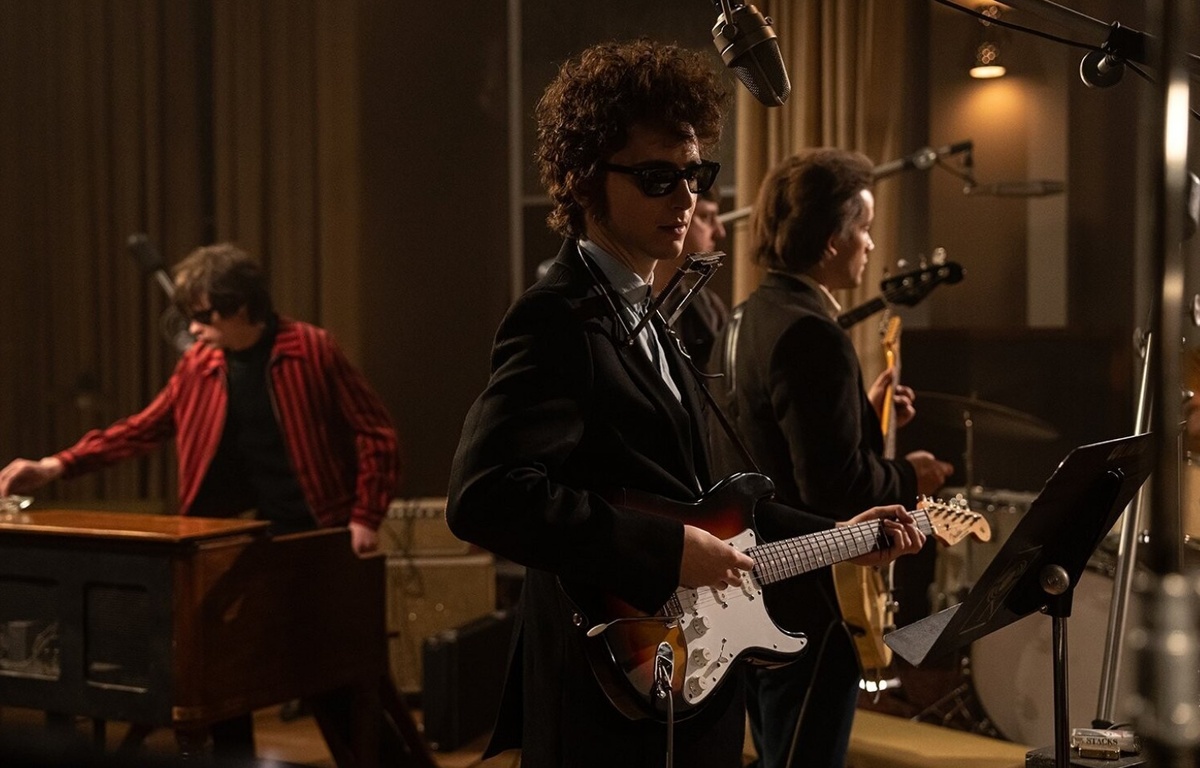 Кадр из фильма «Боб Дилан: Никому не известный» Источник: Searchlight Pictures