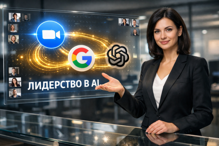    Zoom совершила прорыв в AI, обогнав Google и OpenAI. Видеоплатформа демонстрирует лидерство через инновационные технологии искусственного интеллекта в коммуникациях.