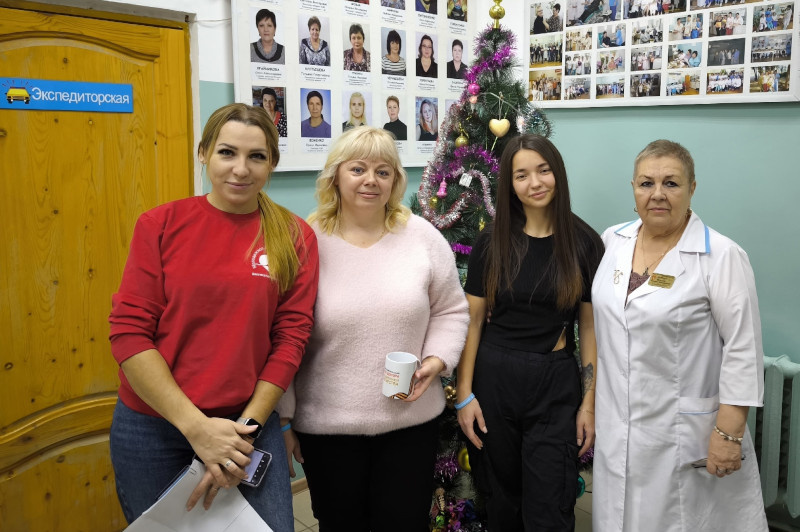    Доноры на Станции переливания крови (фото: центр «Планета молодых»)