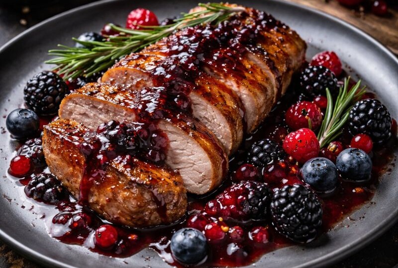 Утиная грудка с ягодами — блюдо, ради которого стоит включить плиту