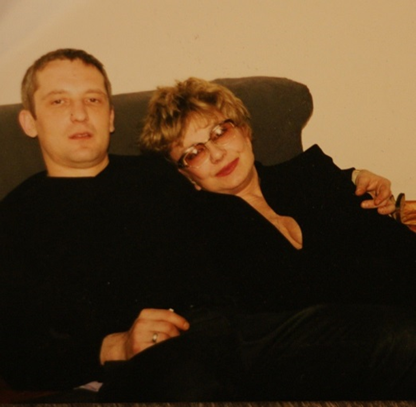 Татьяна Лаврова с сыном