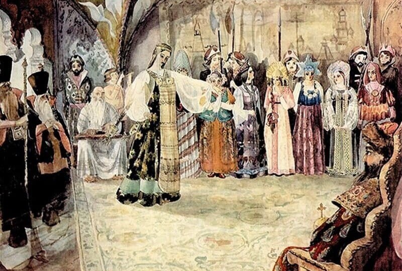 Недавно узнал про жену Грозного, которая прожила с ним всего две недели