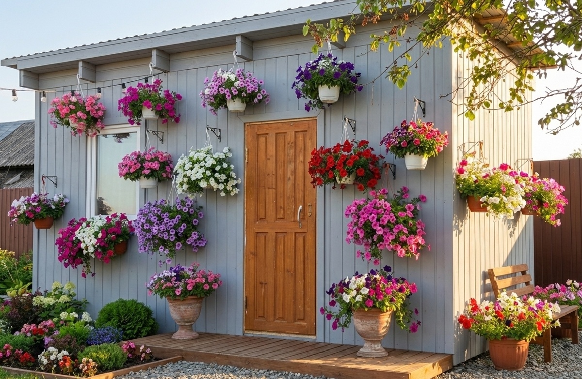 Вот такая цель - уютная бытовка в цветах. И я к ней обязательно приду!