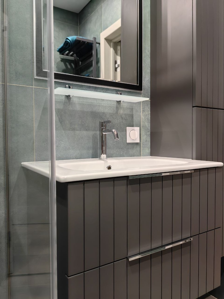 плитка ABK, Wide&Style, Mini Foliage и Tubadzin, Patina Plate Green