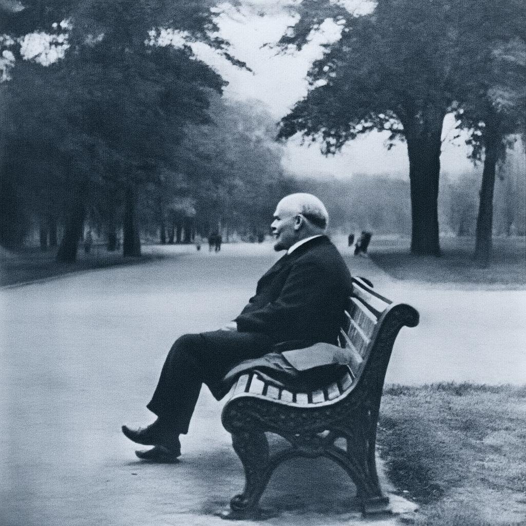 Ленин. Изображение сгенерировано сервисом GigaChat 