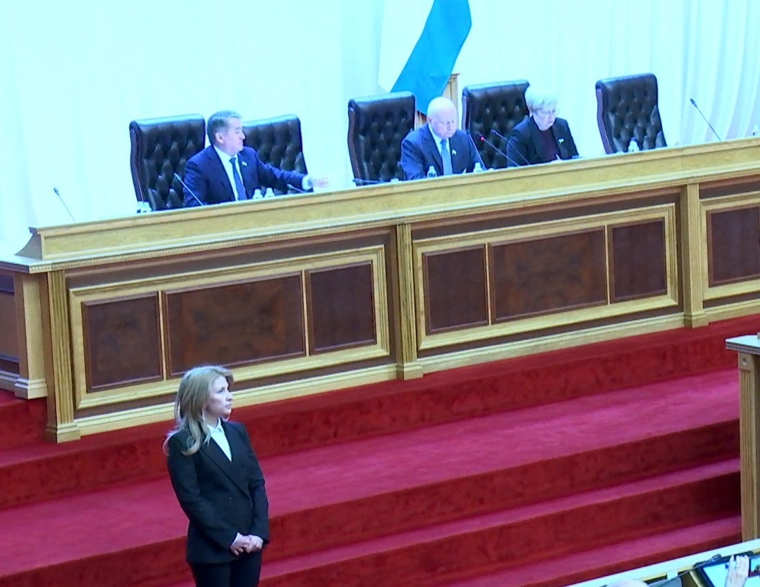    Скрин: Трансляция Курултая РБ