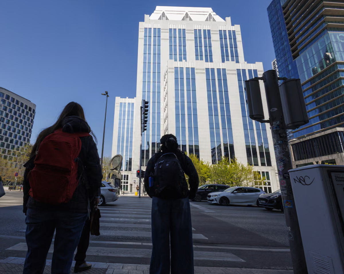 Штаб-квартира финансового института Euroclear в Брюсселе © Nicolas Maeterlinck/Belga Mag/AFP/Getty Images