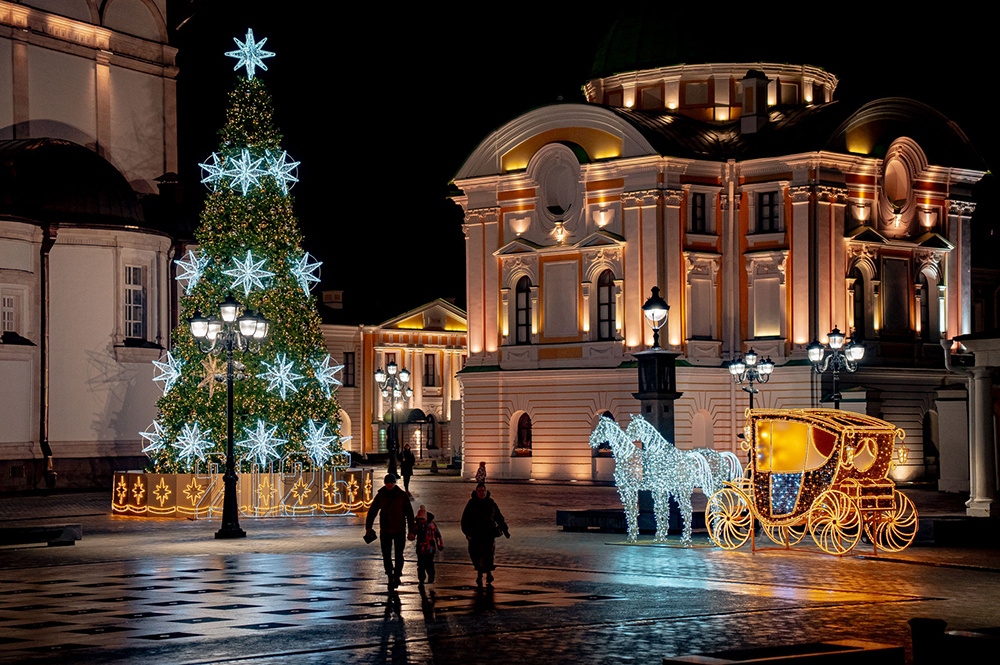 Тверь продолжает невероятно хорошеть к Новому году