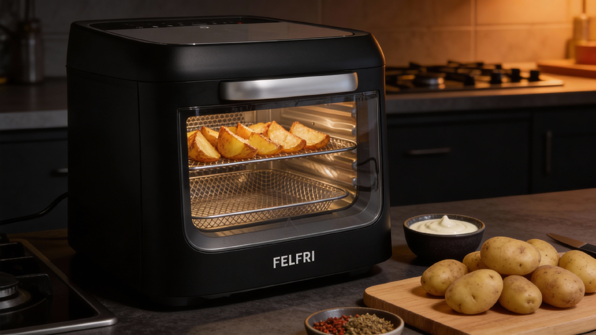 Картошка по деревенски в аэрогриле