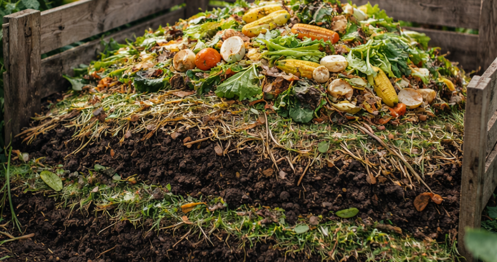 Что лучше для почвы: компостная яма или компостные кучи?