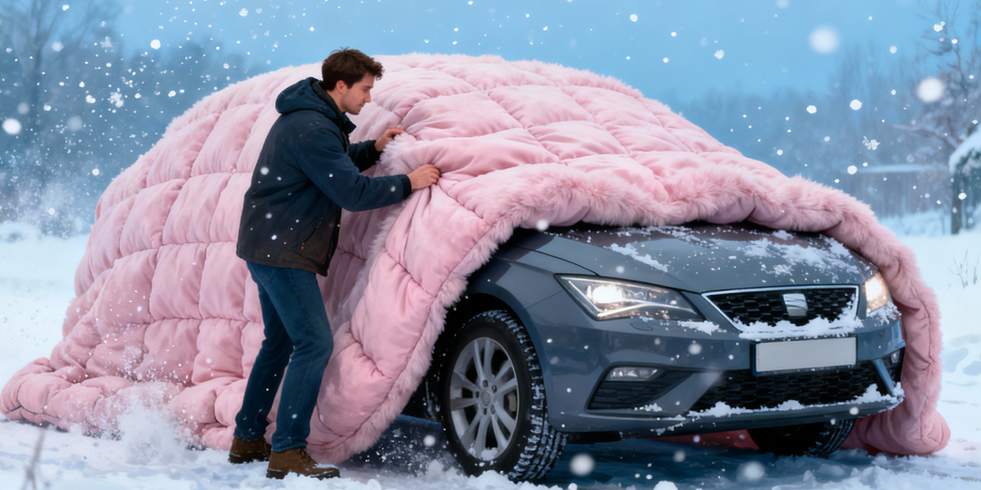 Накрывать ли машину зимой одеялом? Плюсы и минусы