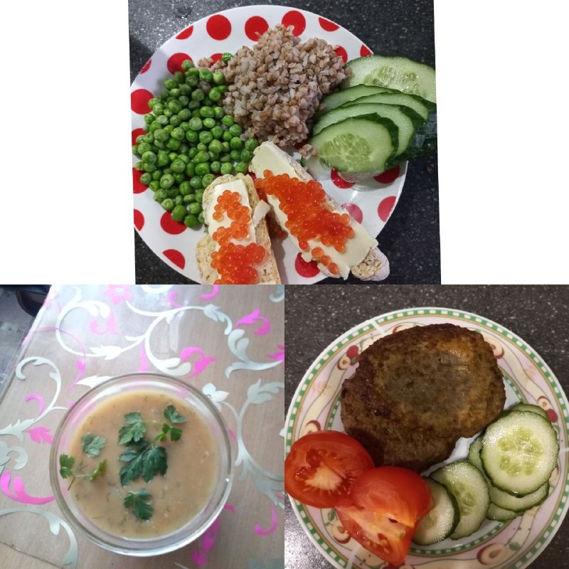 Это был шикарный день, было вкусно, икра имитация.