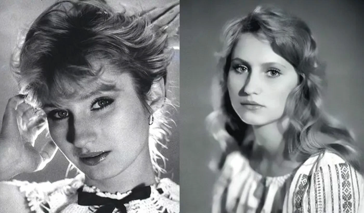 в молодости