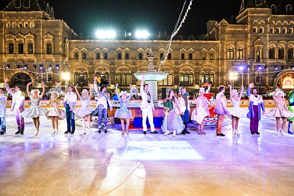    В столице каждый год работают десятки катков - как с искусственным, так и с натуральным покрытием. / Фото: Екатерина Чеснокова / РИА Новости