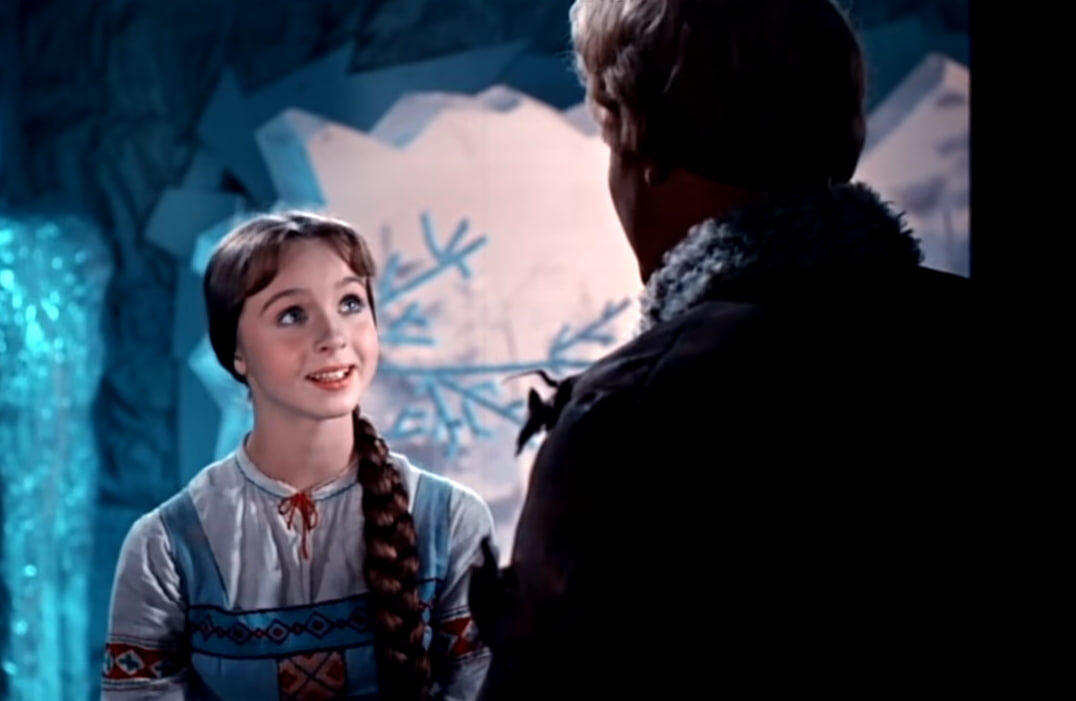 Кадр из фильма "Морозко". Киностудичя им. Горького