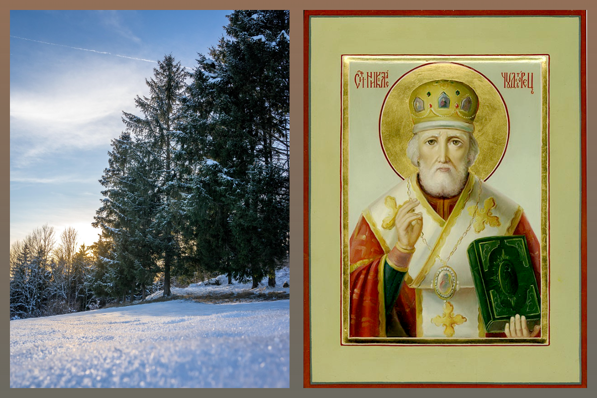 Свт. Николай Чудотворец, зима/pixabay.com