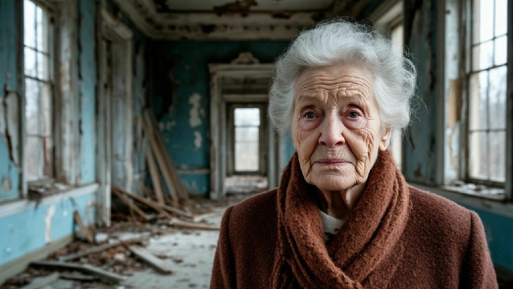 пожилая женщина