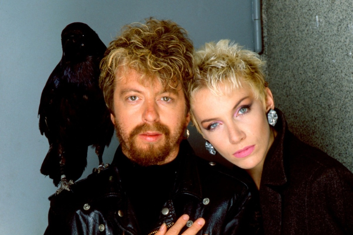 Энни Леннокс и Дейв Стюарт из Eurythmics. Источник: Fryderyk Gabowicz/picture-alliance/dpa/AP