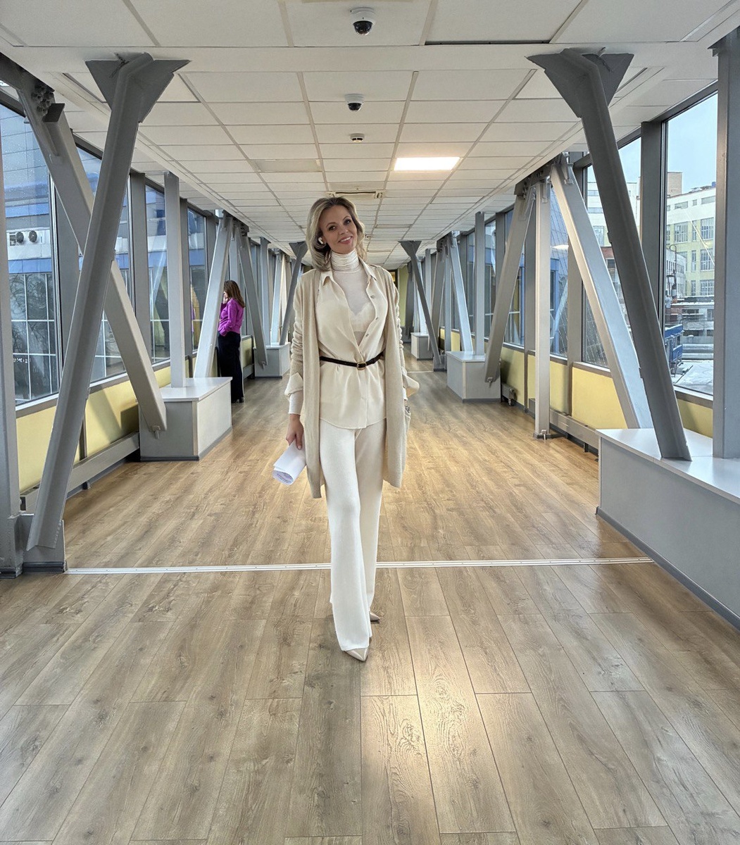 На фото: ведущая прогноза погоды на канале "Россия 1" Татьяна Антонова