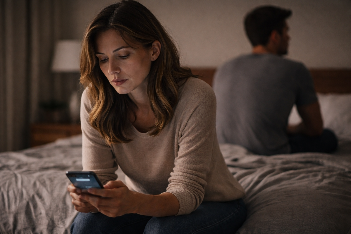 Атмосфера одиночества даже рядом с другим человеком