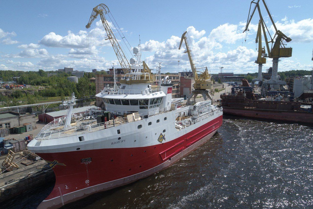 Краболов проекта КСП01 / Из архива завода «Красное Сормово»