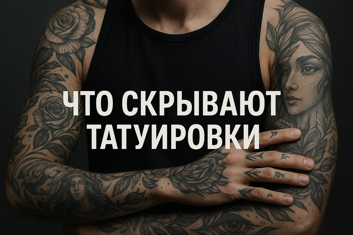 Татуировки — это не просто рисунки на теле. Это сложный психологический феномен
