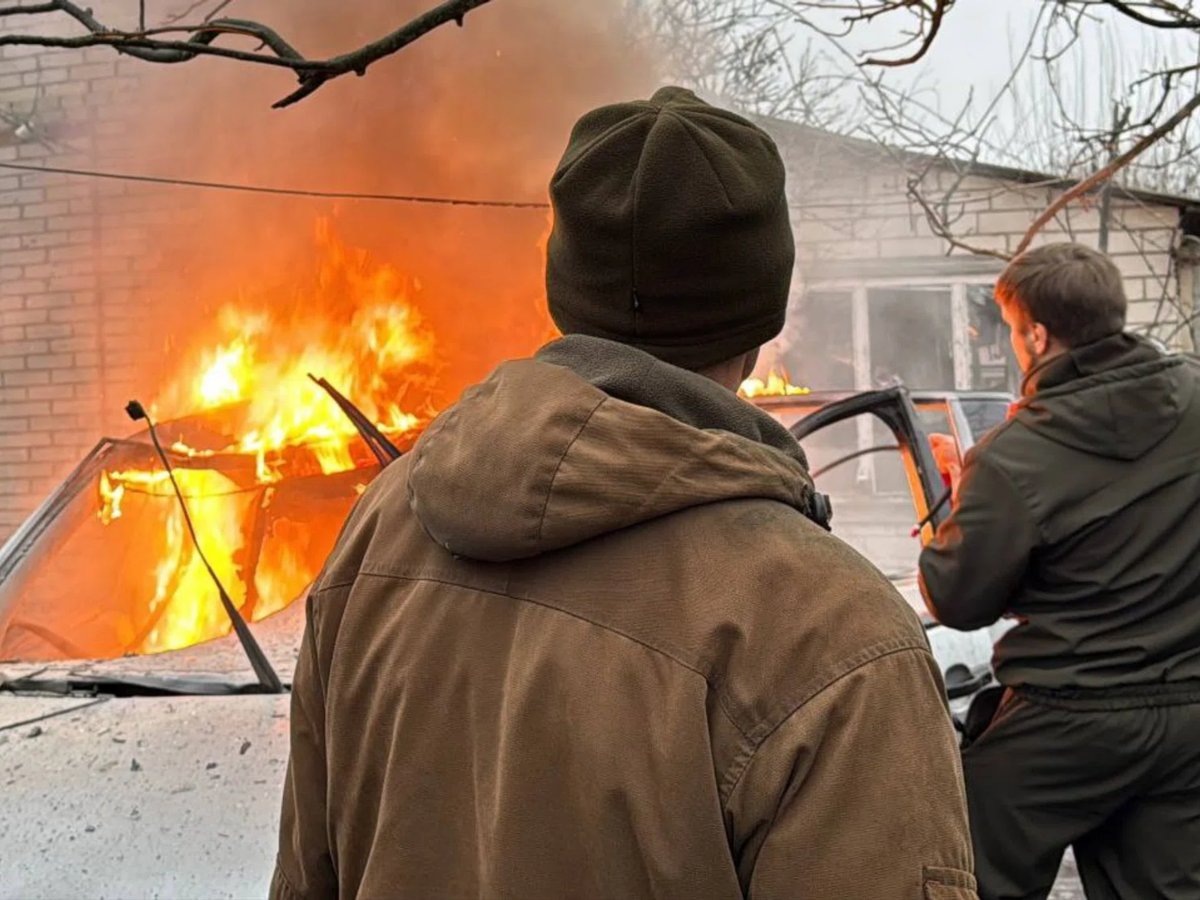  Возгорание тушили вместе с местными жителями