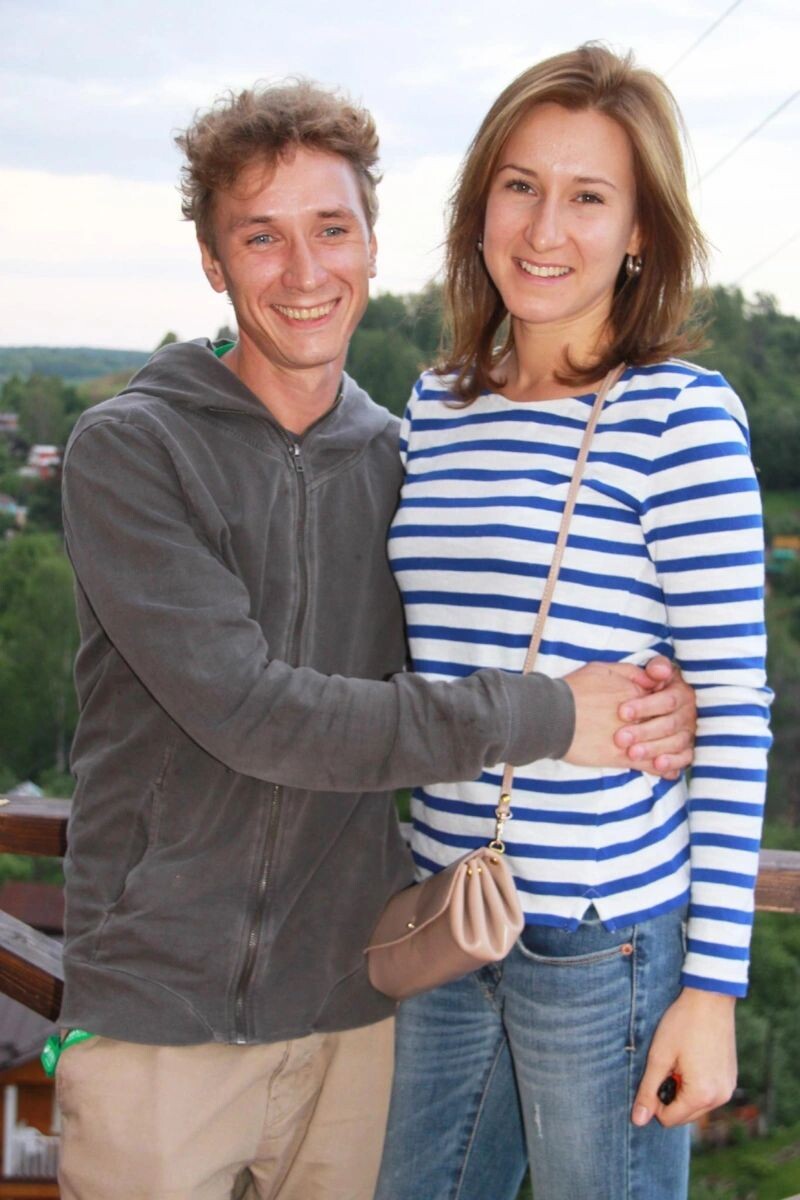 Александр Яценко и Марина Рожкова.