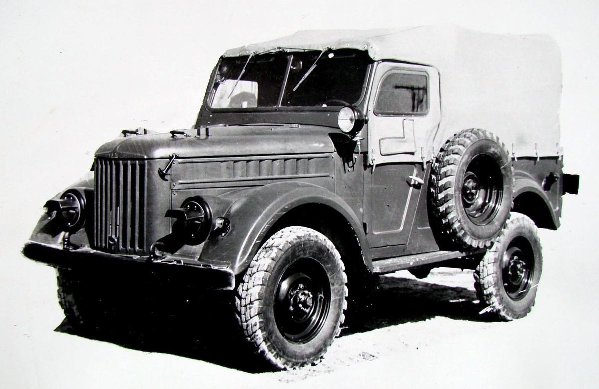 Доработанный армейский УАЗ-69М