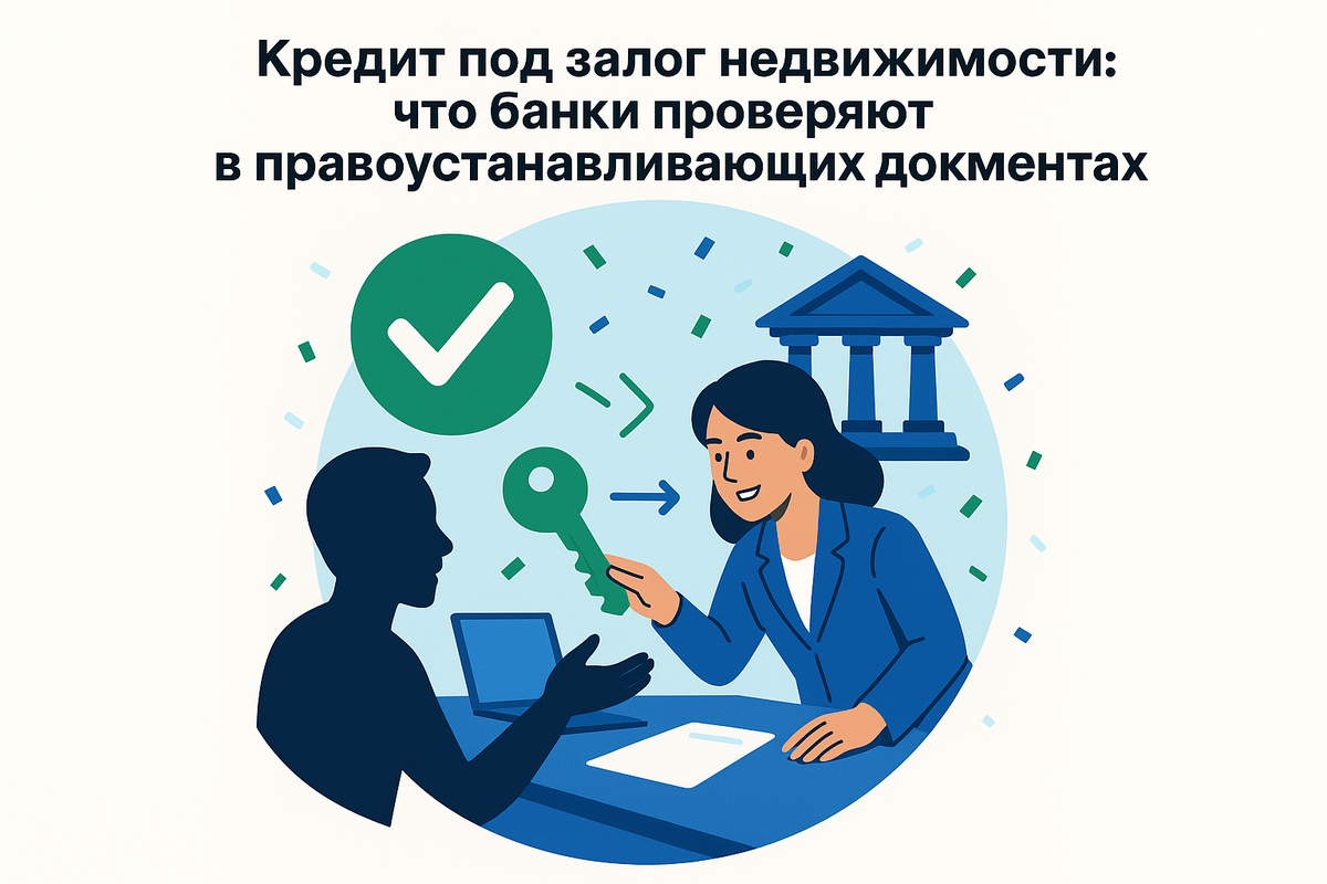    Кредит под залог недвижимости и проверки банками Юлия Сергеевна Рослякова