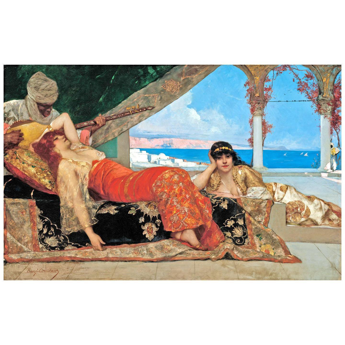 Бенжамен Констант. "Любимица мира". 1879. Национальная галерея, Вашингтон.