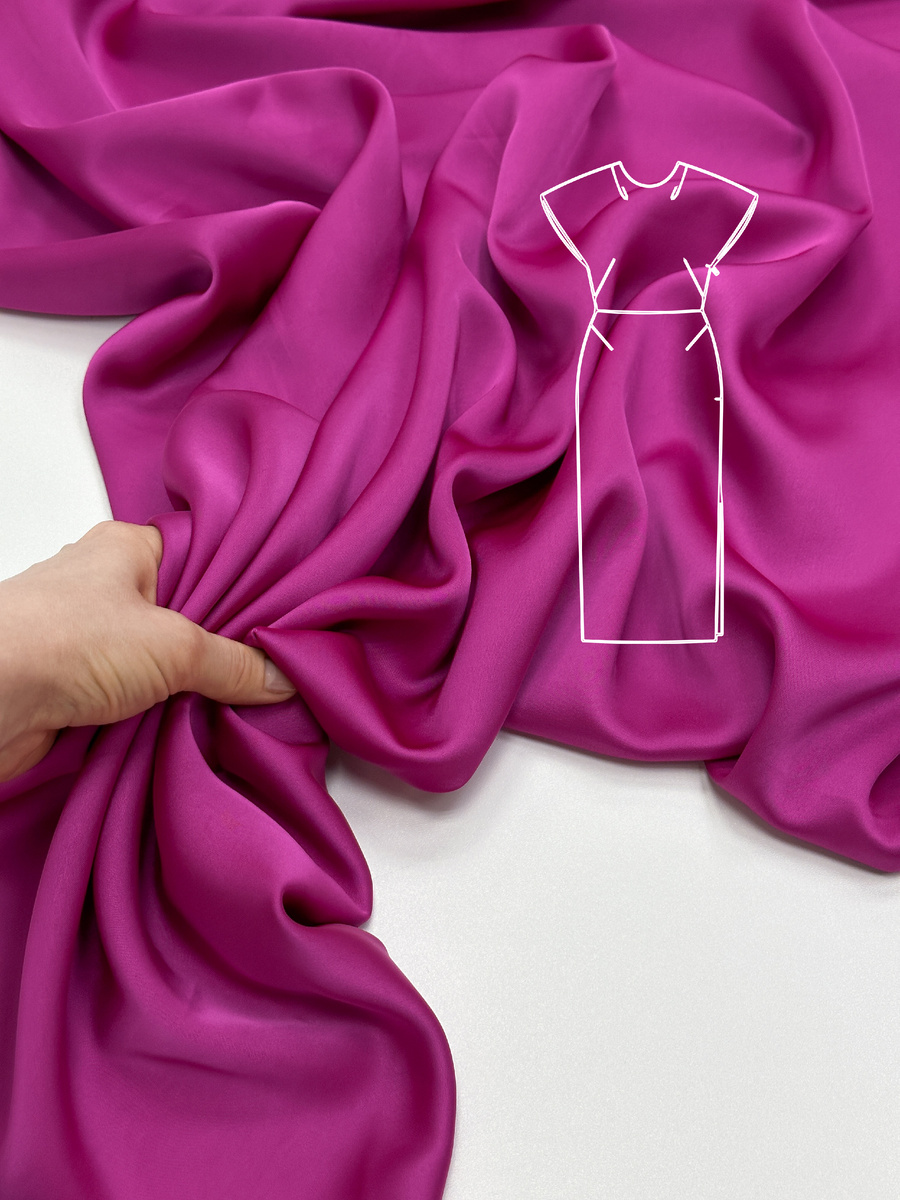 Атласная ткань