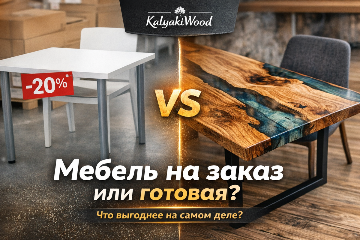 Мебель, которую не хочется менять
Заказ или магазин?