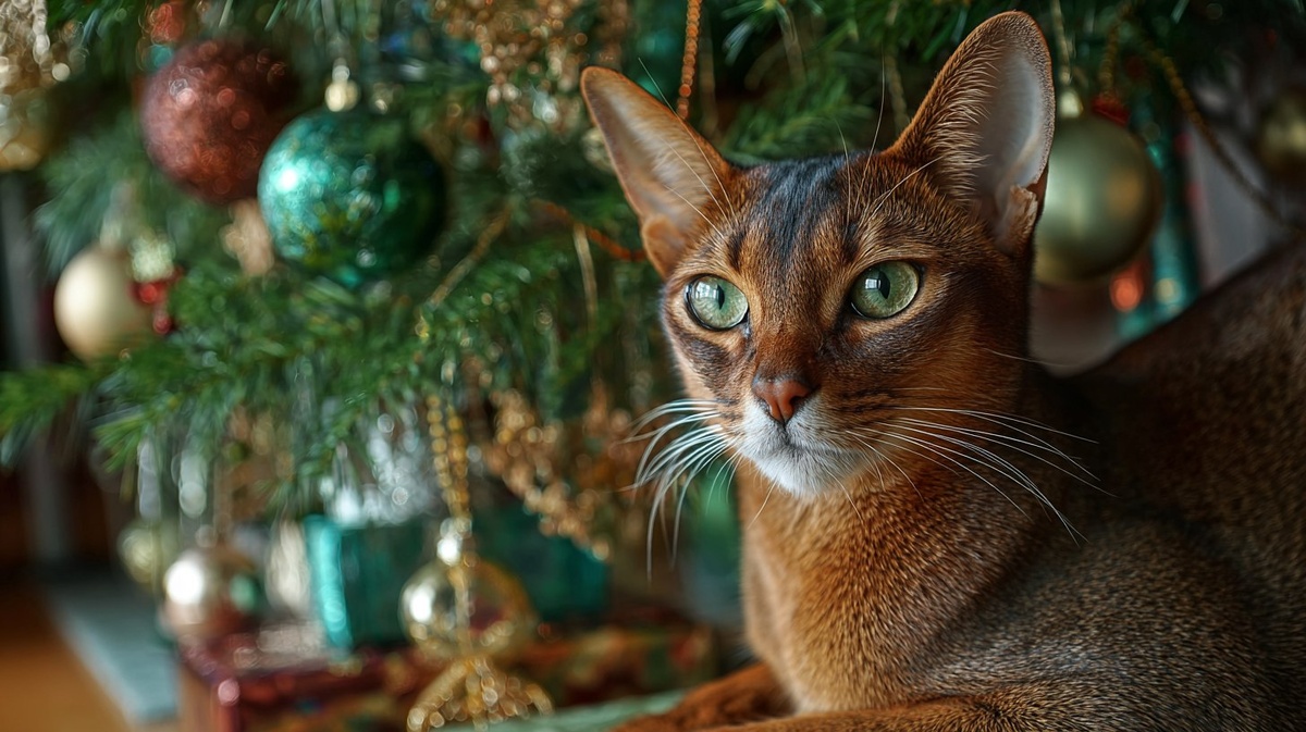 4 рабочих способа защитить ёлку от кота
