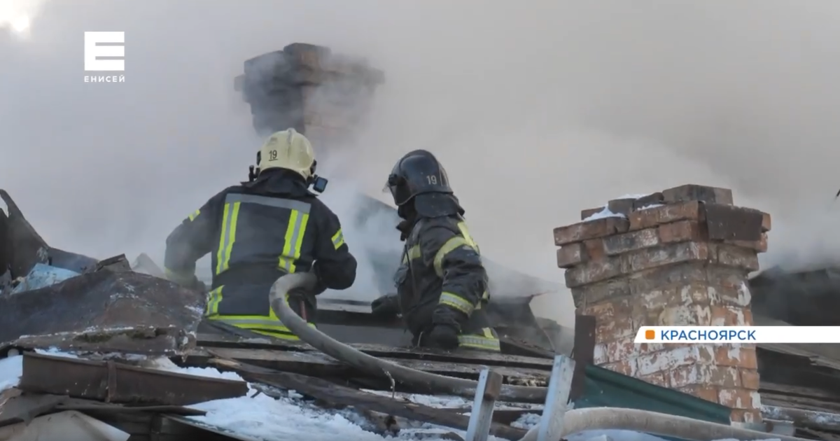     Короткое замыкание стало причиной пожара у Центрального рынка в Красноярске