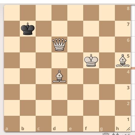 Самый гениальный мат с 2 слонами, не каждый найдет