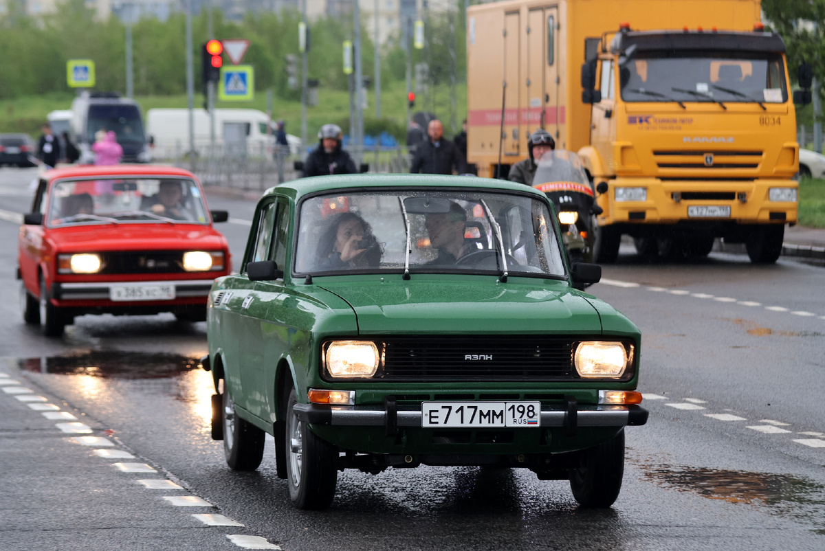на месте старта колонны