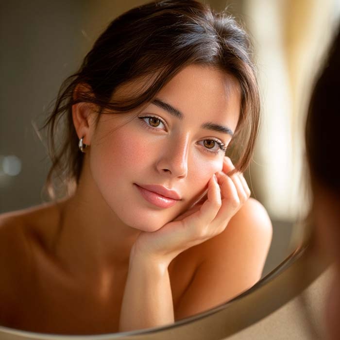 Иногда это происходит почти незаметно.
Уход остаётся тем же - мягкое очищение, сыворотка, крем, SPF. Косметика качественная, подобранная грамотно. Но в зеркале всё чаще появляется ощущение: лицо стало тусклым. 