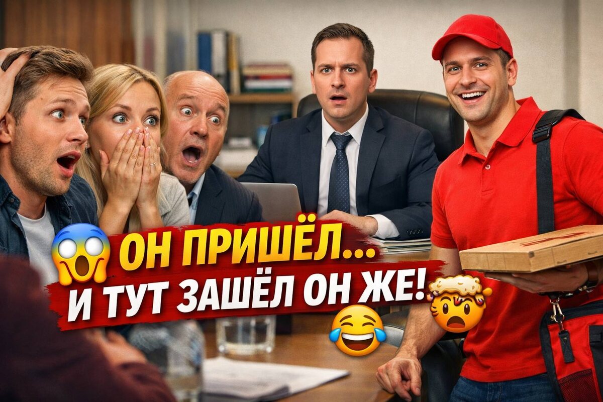 😳 Собеседование пошло не по плану — у директора появился клон