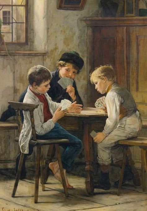 Это картина Густава Иглера. Немецкий художник точно не свой класс изобразил