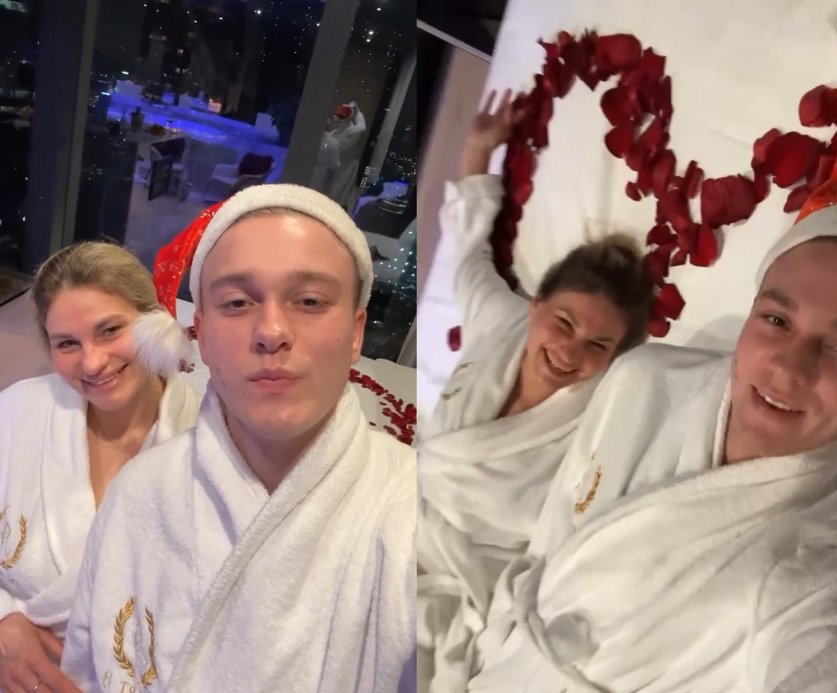 Артем Гавришов и Вероника Гракович (фото из Telegram)