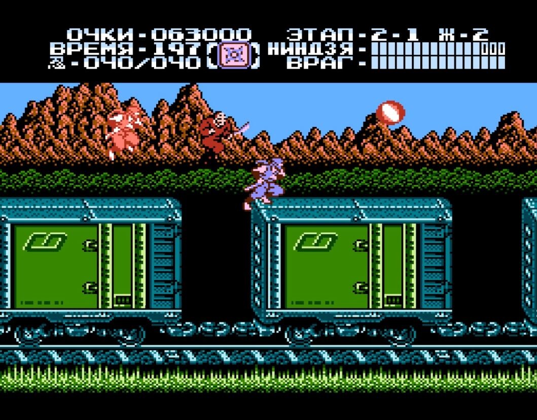 Графоний моё почтение Ninja Gaiden 2 Dendy