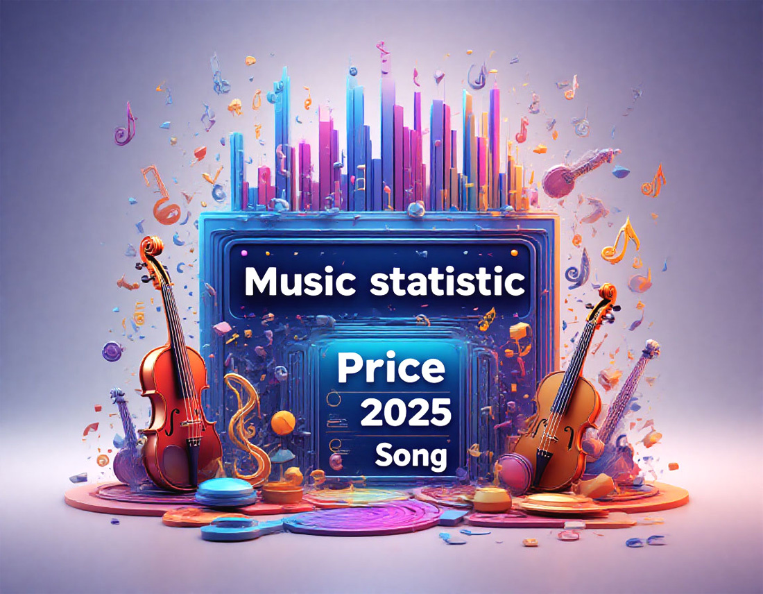 Инфографика стоимости музыкальных услуг к 2026 году
