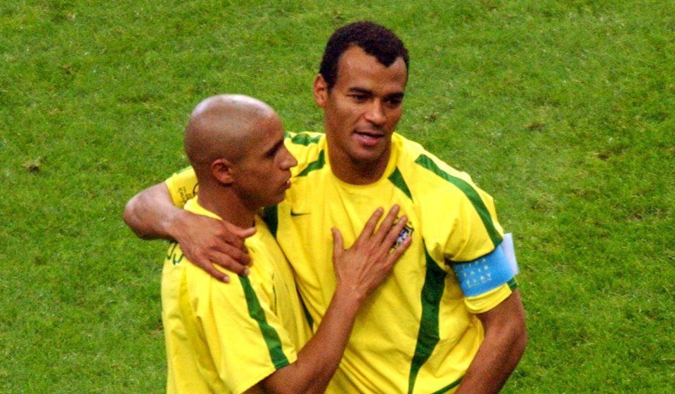 Роберто Карлос и Кафу