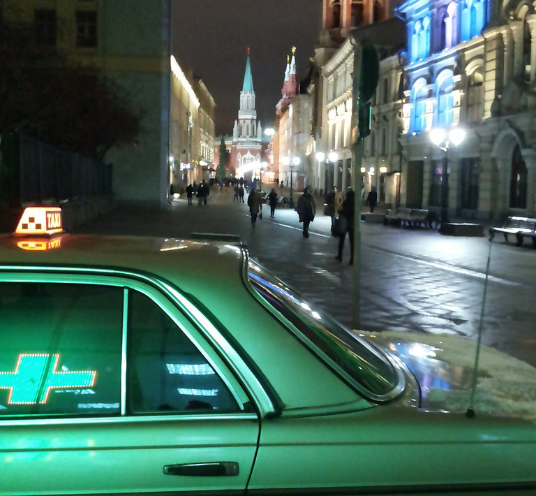    Такси в Москве до эры агрегаторов   
Фото: Антон Размахнин