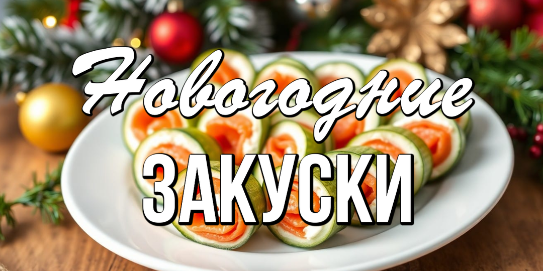 🔥 Новогодние закуски на любой вкус - ярко и празднично