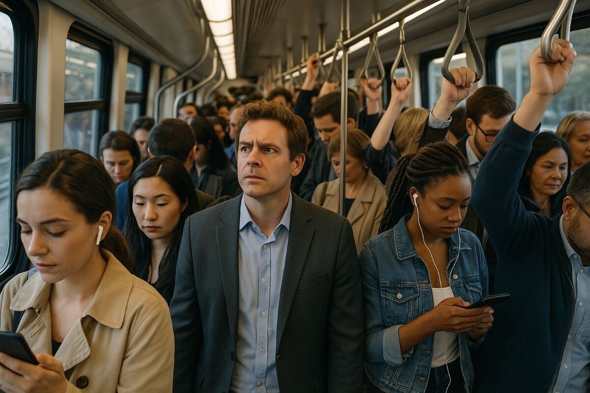 Половина утренних пассажиров наверняка с радостью перешла бы на свободный график работы. Но не факт, что им бы это понравилось. Источник: нейросеть📷
